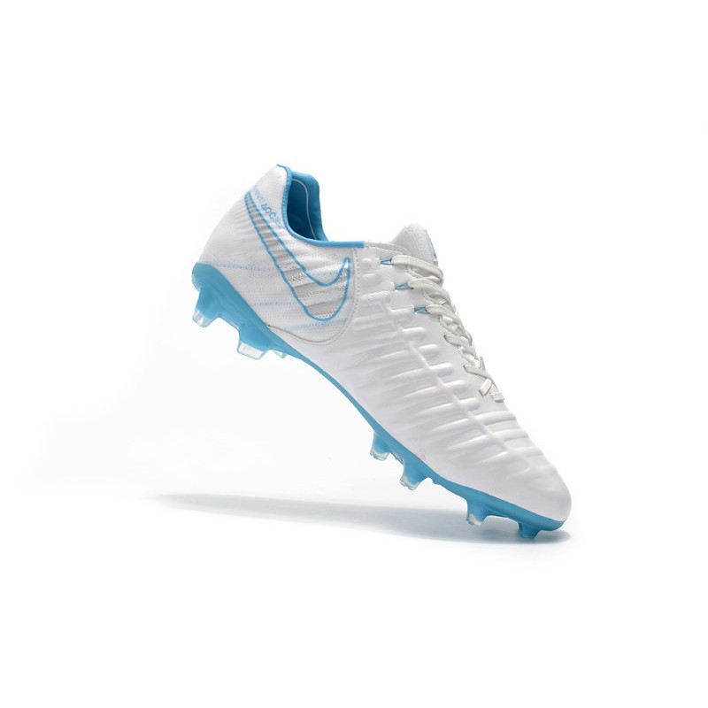 Nike Tiempo Legend VII FG Bílý Modrý